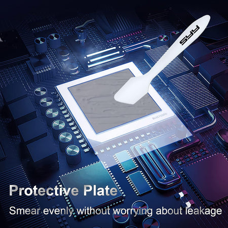 Thermal Paste, 2 Grams CPU Paste Thermal Compound Paste Heatsink for Ic/Processor/Cpu/All Coolers, 15.7W/M.K Carbon Based High Performance, Thermal Interface Material, CPU Thermal Paste