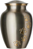 Pewter, Vertical Brass Paws
