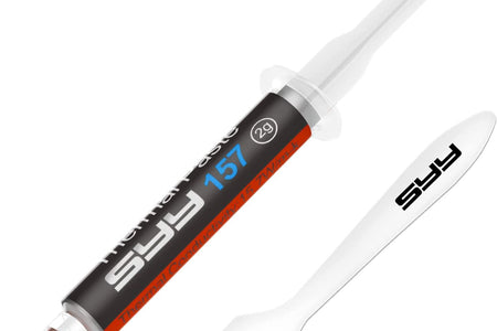 Thermal Paste,  2 Grams CPU Paste Thermal Compound Paste Heatsink for Ic/Processor/Cpu/All Coolers, 15.7W/M.K Carbon Based High Performance, Thermal Interface Material, CPU Thermal Paste