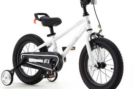 Kids Bike Boys Girls Freestyle Bicycle 12 14 16 Inch with Training Wheels, 16 18 20 with Kickstand Child'S Bike, Blue Red White Pink Green Orange