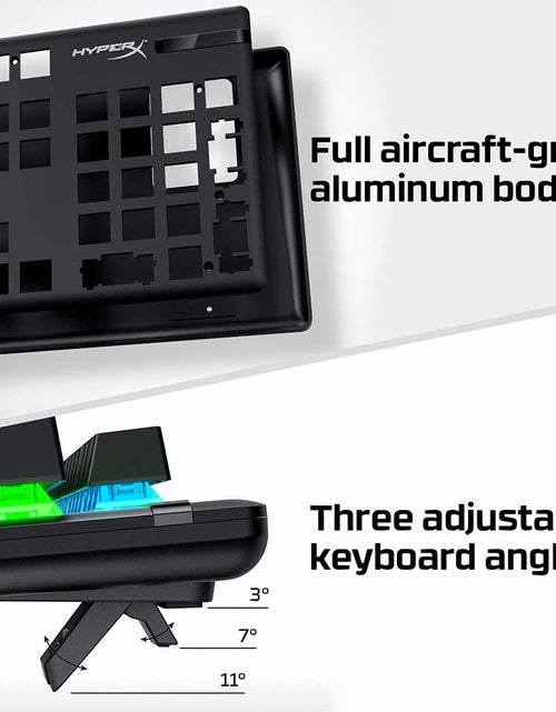 Load image into Gallery viewer, Alloy Origins - Mechanical Gaming Keyboard, Software-Controlled Light &amp; Macro Customization, Compact Form Factor, RGB LED Backlit - Linear  Red Switch
