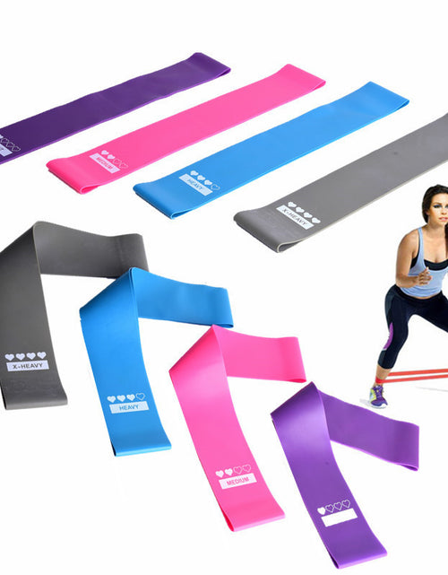 Load image into Gallery viewer, Resistance Bands Sealing Elastic Booty Sport Bodybuilding Rubber Band for Fitness Gym Leagues Equipment Sports Mini Yoga
