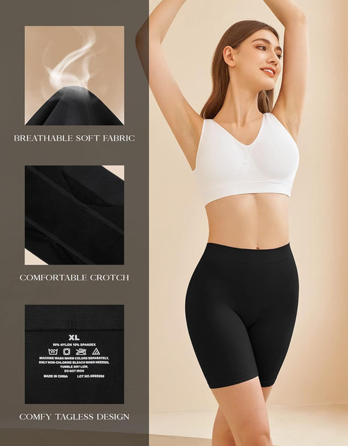Load image into Gallery viewer, Slip Shorts for Women, Comfortable Smooth Seamless Underwear for Yoga
