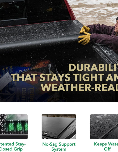 Load image into Gallery viewer, ETX Soft Roll up Truck Bed Tonneau Cover | 53317 | Fits 2015 - 2020 Ford F-150 8' 2" Bed (97.6'')
