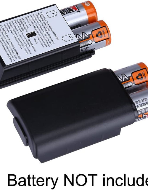 Load image into Gallery viewer, 2X Black Battery Pack Cover Shell Case Kit for Xbox 360 Wireless Controller (Black)
