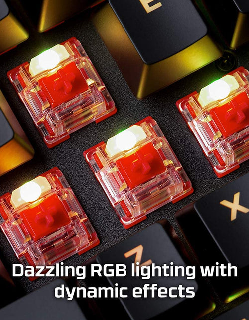 Load image into Gallery viewer, Alloy Origins - Mechanical Gaming Keyboard, Software-Controlled Light &amp; Macro Customization, Compact Form Factor, RGB LED Backlit - Linear  Red Switch
