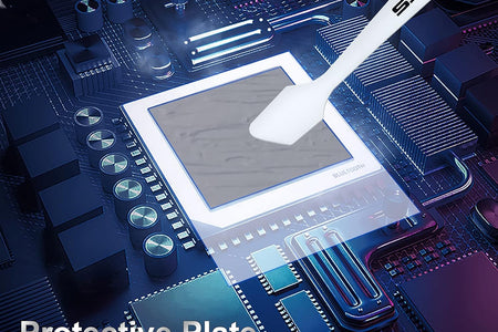 Thermal Paste,  2 Grams CPU Paste Thermal Compound Paste Heatsink for Ic/Processor/Cpu/All Coolers, 15.7W/M.K Carbon Based High Performance, Thermal Interface Material, CPU Thermal Paste